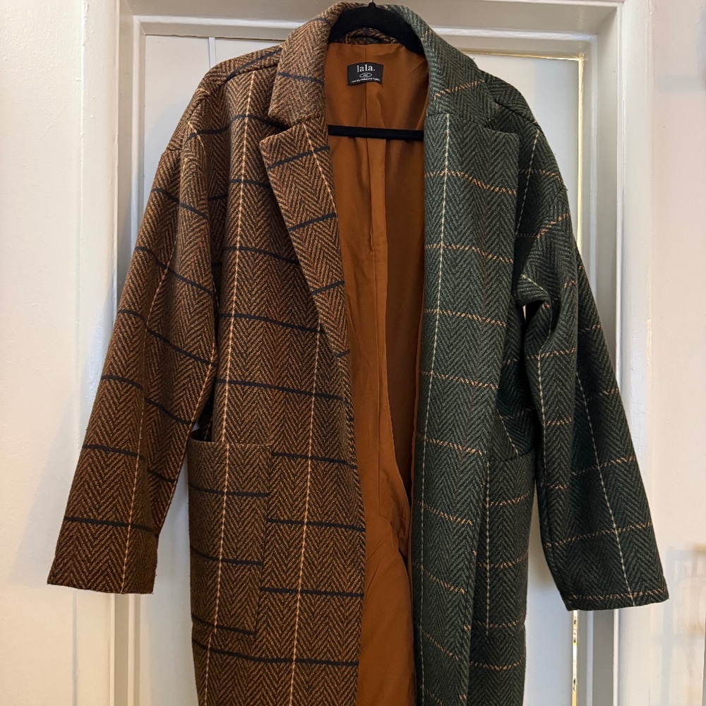 Dressed in LALA-Scorpio OG Half + Half Oversized Coat